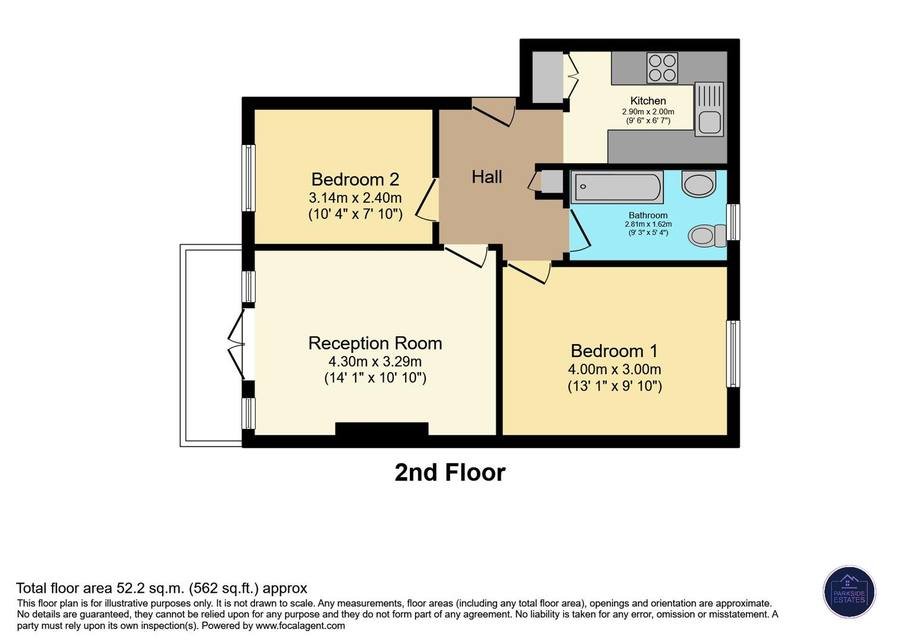 Floor plan of Beech Lawns, London, N12 9PP
